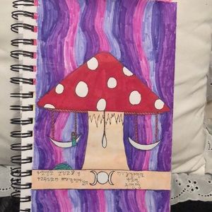 Cursed Toadstool Carousel Traditional Art